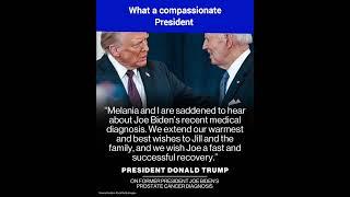 Never thought Trump would say that about Biden