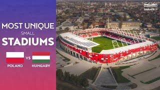  Most Unique European Small Stadiums: Hungary and Poland