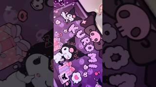 Cute setup with #kuromi #mousepad #unboxing #sanrio #sanriocore #kuromicore #short #fy #fypシ #kawaii