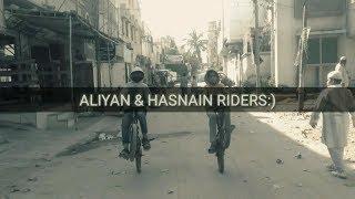 ALIYAN & HASNAIN RIDERS ON WHEEL:) | BABA 103