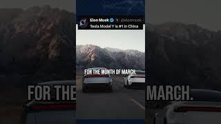Model Y Wins CHINA Again!  #tesla #china #nowyouknow