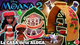 Disney MOANA 2 - La Casa de la Aldea de MOANA y SIMEA | Playset de Mattel - TOY SHOTS (2024)