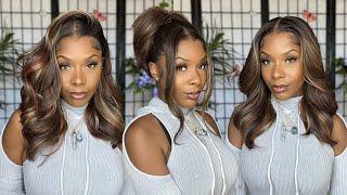 It’s A KEEPER | Outre Airtied 13x6 HD Lace Frontal Wig - HHB-Loose Body Wave 18 | HairSoFlyShop