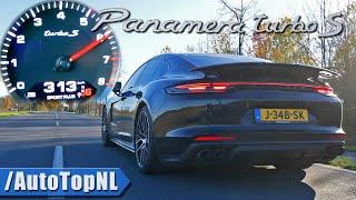 2021 Porsche Panamera Turbo S 630HP *0-313KMH* ACCELERATION & SOUND by AutoTopNL