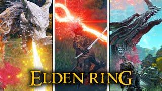 ELDEN RING - All Dragon Spells Showcase (Dragon Magic & Incantations) *UPDATED*