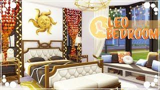 LEO BEDROOM ⭐ - ZODIAC SIGN SERIES | The Sims 4 | Room Build