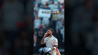 Miss you king your test cricket  #song #cricket #rcbians #cricketlover #missyoustatus