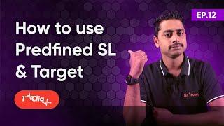 How to use Predefined SL & Target | 1Cliq Tutorial Series Ep.12