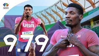 Kerley destroys field in 100m heats | World Athletics Championships Oregon 2022