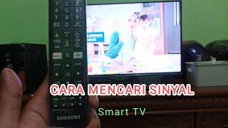 Cara mencari sinyal TV digital smart TV Samsung 32 inch Reset ulang sinyal digital