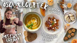 EGÉSZSÉGES ŐSZI RECEPTEK • mit eszem egy vasárnap 