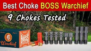 Best Choke For New 3" BOSS Warchief Buffered Bismuth Duck Ammo | TESTED