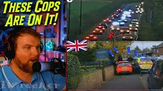 American Reacts to a WILD UK Police Chase