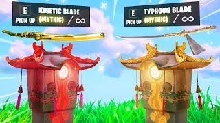 The *KINETIC BLADE vs TYPHOON BLADE* Challenge in Fortnite