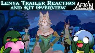 Lenya Trailer Reaction and Kit Overview [AFK Journey]