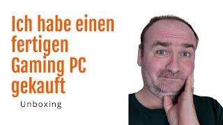 Ich habe mir einen "Fertig-PC" bzw. Gaming-PC gekauft.