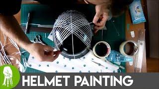 How To Paint Helmet With Spray Paints