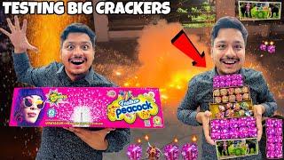 Testing New And Different Crackers* ( Bullet, Sutli, Aalubamb, Bahubali)