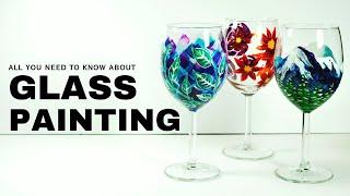 Get the Best Results with Glass Painting | How to Paint a Wine Glass with Pebeo Vitrea 160