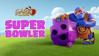 SUPER BOWLER Enters The Clash Bowling Lane! (Clash of Clans Official)