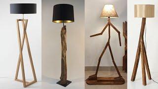 Wooden Floor Lamp Ideas / Diy Lamp