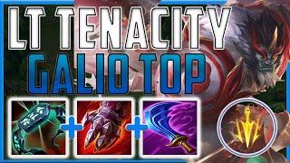 60% TENACITY GALIO WITH A 1K MAGIC SHIELD AND SUPER ATTACK SPEED?! - Galio Top | Season 14 LoL