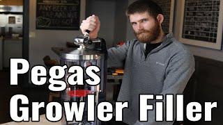 The Perfect Growler Filler | Counter Pressure Bottle w/ Pegas Craftap 3 for Breweries/Bars