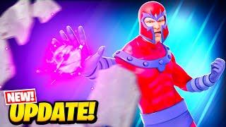 The MAGNETO Update in Fortnite! (Season 3 LIVE)