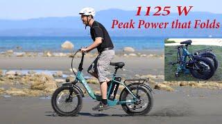 Under $800 Engwe L20 II Folding E-Bike Speed, Power, and Portability