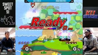 Sweet Spot 5 SSBM - Kingler (C. Falcon) Vs. AbsoluteGarbage (Falco) - Round Robin Pools