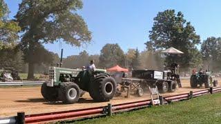 Tractor Pulls and Detroit Diesel Music at the local steam show