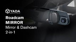 How to Install YADA Roadcam MIRROR - Dash Cam Mirror 2-in-1, 1080p, 2024 Model