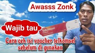 cara Cek isi voucher telkomsel 2024