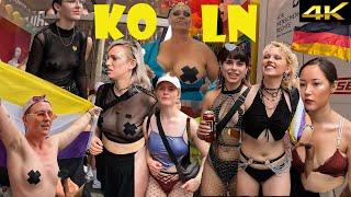 Koln, the most gay city in Europe. Christopher street day in cologne Germany.