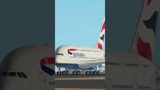 British airways departing to Los Angeles a380