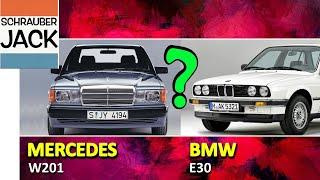 Mercedes W201 vs. BMW E30