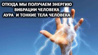 Из Хроник Акаши. Откуда мы получаем энергию. Вибрации человека. Аура  и тонкие тела человека.