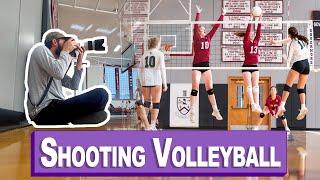 How to Photograph Volleyball - Focusing, Locations, Indoor Light, Settings, Gear