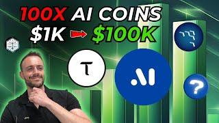 Top AI Coins To Buy NOW For Massive Gains (10x-100x)