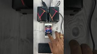 Amazon Basics Gaming speaker.