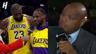 Inside the NBA reacts to Timberwolves vs Lakers, LeBron & Bronny 