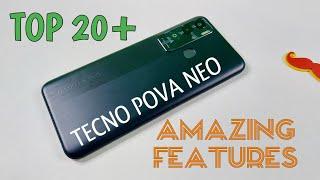 Tecno Pova Neo Top 20+ Amazing Unique Features | Hidden Settings & Tips Tricks