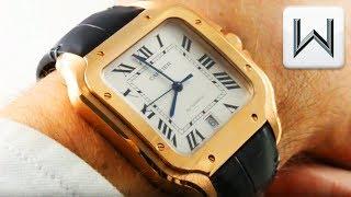 2018 Cartier Santos De Cartier "Santos Large" WGSA0011 Luxury Watch Review