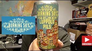 Luppolo Pils | Burning Sky Brewery | #EnglishCraftBeer