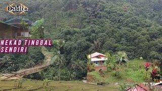 Penasaran!!Rumah terpencil di lereng gunung,ada dua rumah!!rumah kayu kampung Sukamukti