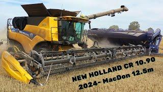 Extrem trockenes Jahr │ 6,2 t Weizenernte │ New Holland CR 10.90 │ John Deere 8370R