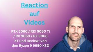goodmorningtalk & Review! von Ryzen 9 9950 X3D, Infos RTX 5060TI & RX 9060XT & PC Build von HighTech