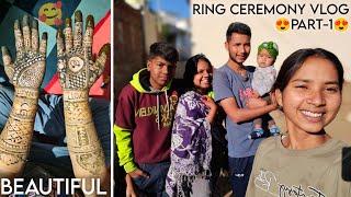 Part-1 | Jyoti Ke Ring Ceremony Ki Teyari || function | ring ceremony | viral vlog | vlog video 