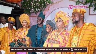 London-Based Couple, Dr. Toheeb & Alh. Funmilayo Bawala Throws Classy Wedding for daughter, Maryam.