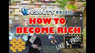 Insanity Flyff - How To Become Rich Easy